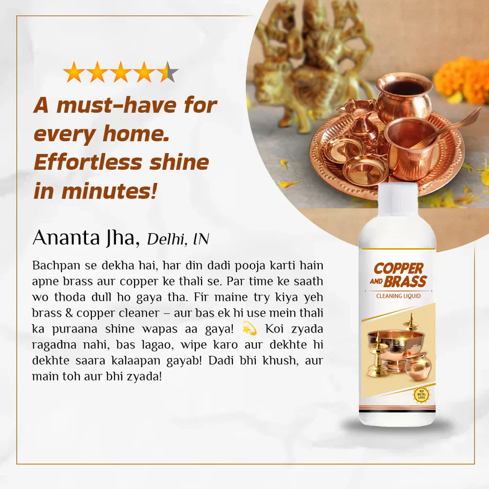 Super Marts ™ - Instant Copper & Brass Cleaning Liquid ✨🥇 (Buy 1 Get 1 Free🔥🔥) Limited Period Offer