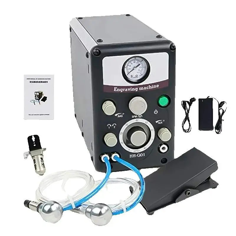Hand Engraving & Stone Setting Tools Graver Max G8 Quick Setup Pneumatic Engraver Machine Jewellery Making Equipments
