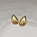 Teardrop Earrings Gold, Waterdrop Earring, Non Tarnish Waterproof Jewellery, Gifts for Her, Minimalist Jewellery