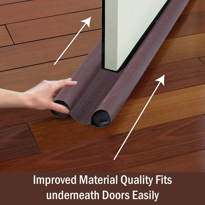Door Bottom Sealing Strip Guard for Home (Size- 39 inches) (Brown)