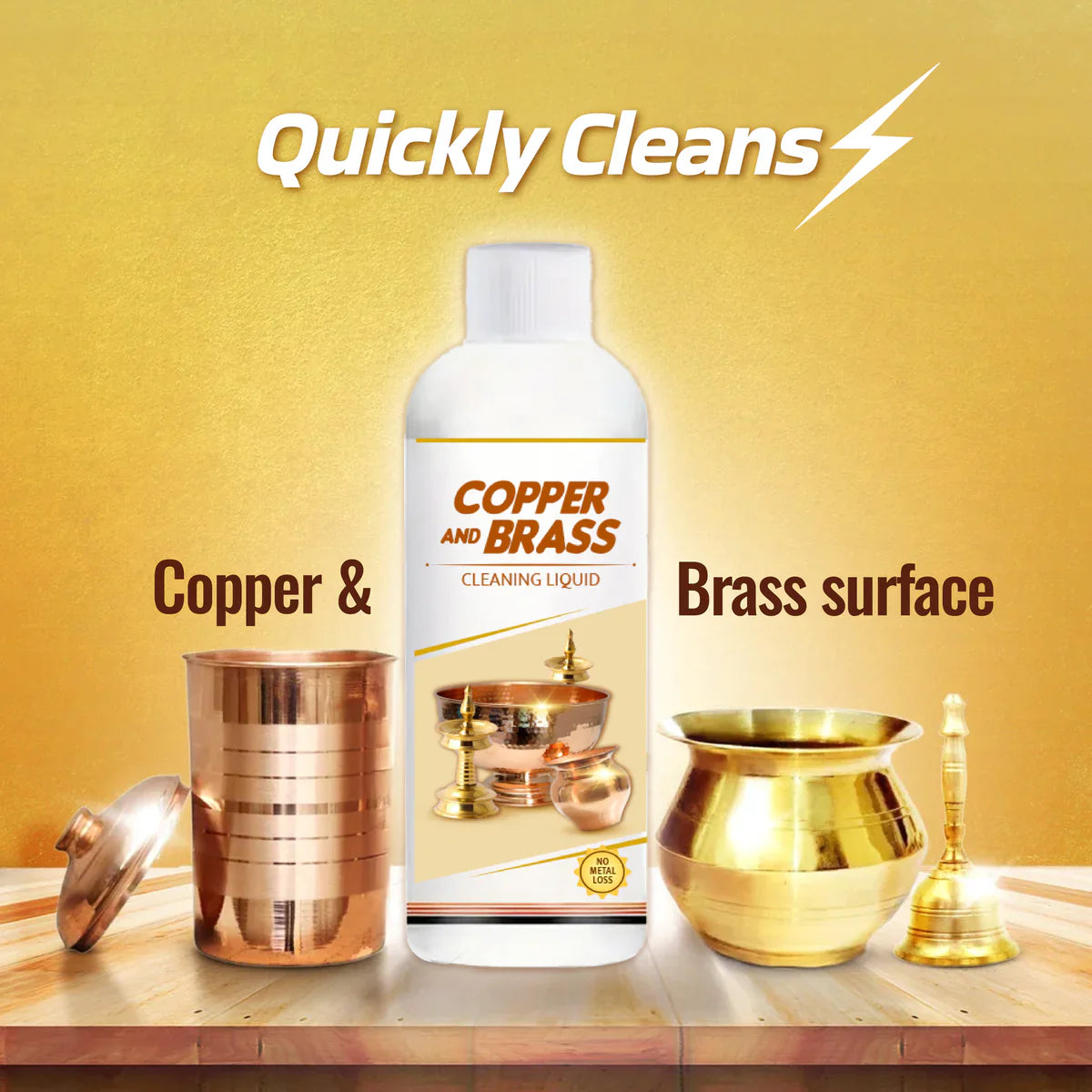 Super Marts ™ - Instant Copper & Brass Cleaning Liquid ✨🥇 (Buy 1 Get 1 Free🔥🔥) Limited Period Offer
