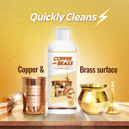 Super Marts ™ - Instant Copper & Brass Cleaning Liquid ✨🥇 (Buy 1 Get 1 Free🔥🔥) Limited Period Offer