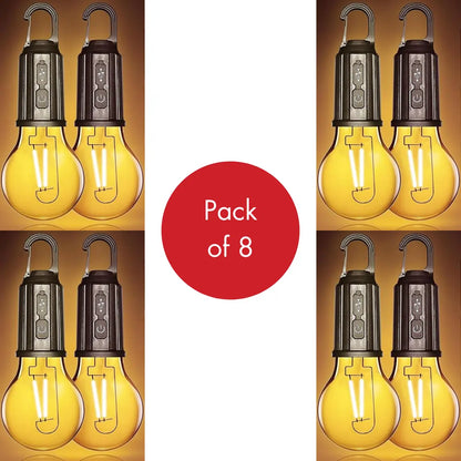 Care 4 Rechargeable LED Light Bulb, Waterproof LED Tent Lights with USB Cable, 3 Modes Camping Lantern, Hanging Lamp for Hiking, Emergency, Camping, Household, & Car Repairing. (Pack of 1)