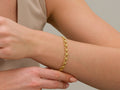 Gold Chain Bracelet for Women, 18K Gold Filled Bracelet, Gold Stacking Bracelet