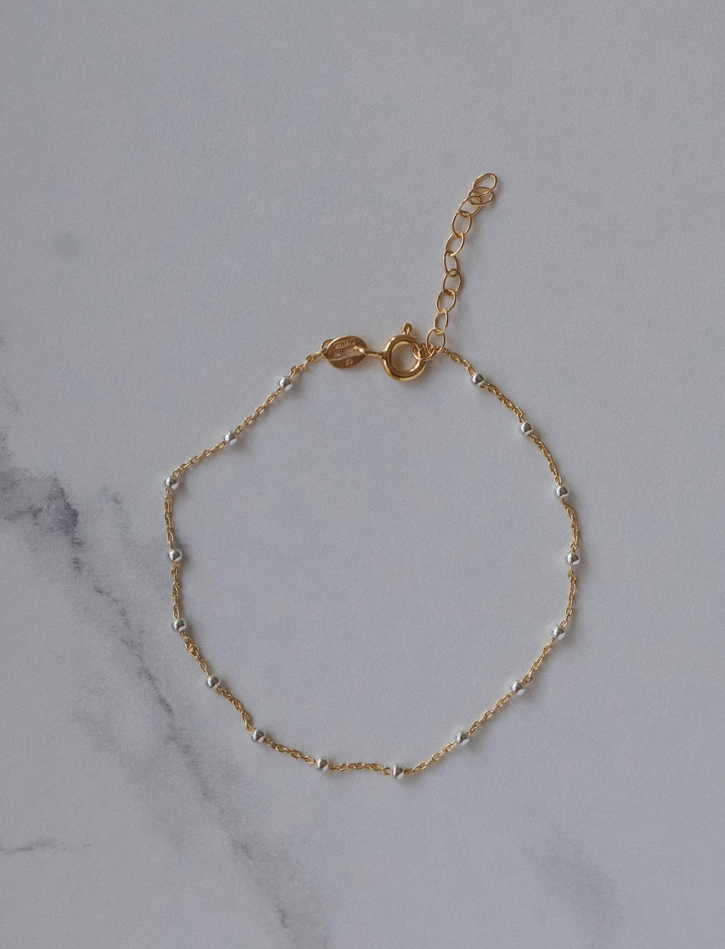 14K Gold Bracelet, Satellite Bracelet, Beaded Bracelet, Dainty Jewellery, Minimalist Aesthetic, Gold Chain, Jewellery Gifts, Bracelets Gold