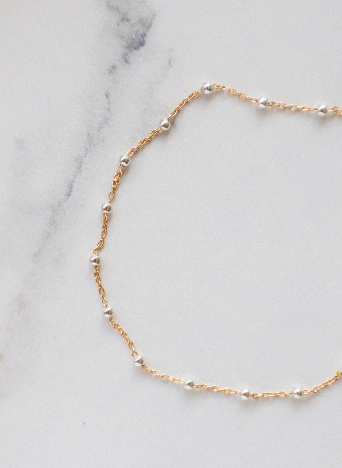 14K Gold Bracelet, Satellite Bracelet, Beaded Bracelet, Dainty Jewellery, Minimalist Aesthetic, Gold Chain, Jewellery Gifts, Bracelets Gold
